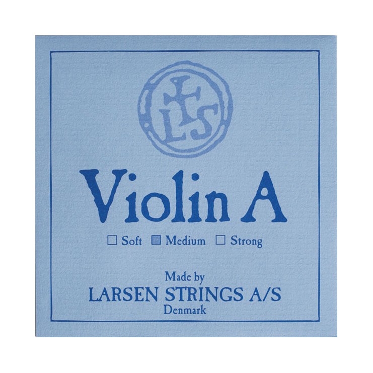 Cuerda violín Larsen 2ª La aluminio sobre azul Medium