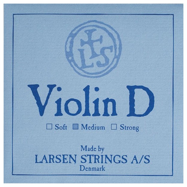 Larsen violin D aluminium string Medium