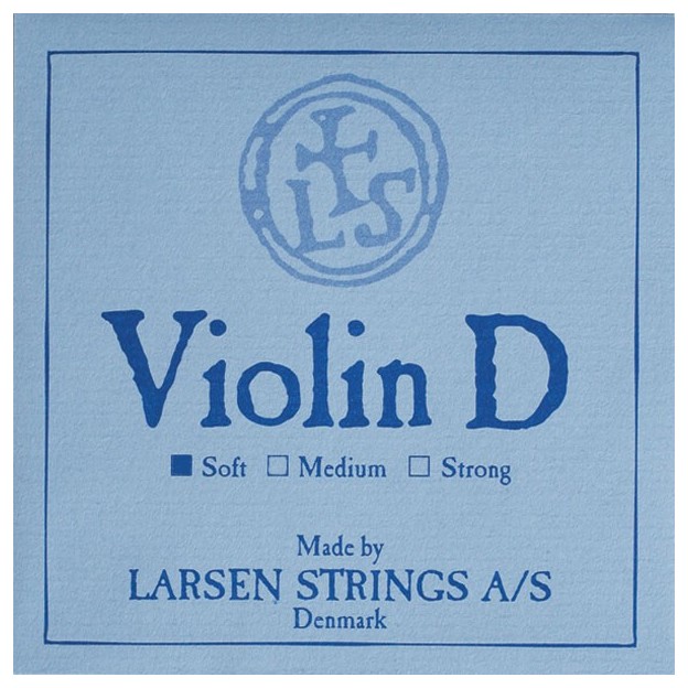 Cuerda de violín Larsen 3ª Re aluminio Soft