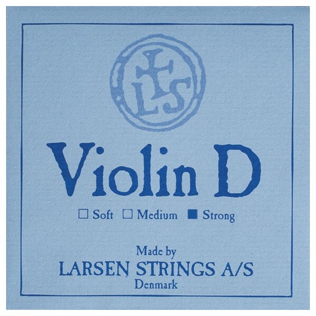 Cuerda de violín Larsen 3ª Re aluminio Strong