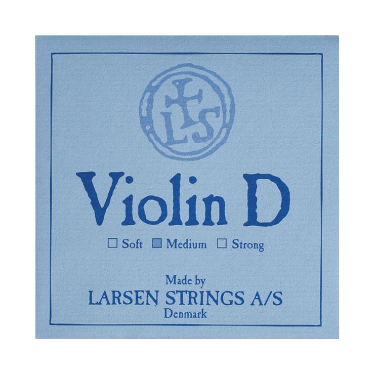 Cuerda violín Larsen 3ª Re plata Medium