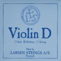 Cuerda de violín Larsen 3ª Re plata Medium