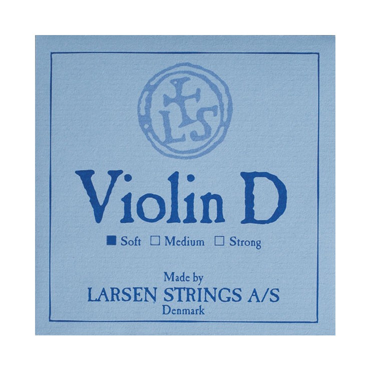 Cuerda violín Larsen 3ª Re plata Soft