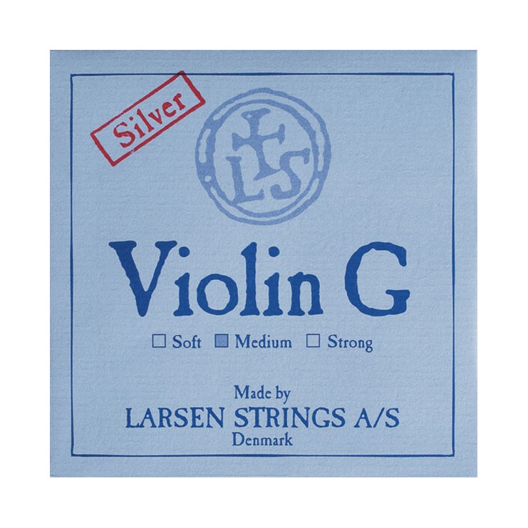 Larsen violin G silver string Medium