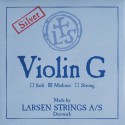 Cuerda violín Larsen 4ª Sol plata Medium