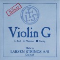 Cuerda violín Larsen 4ª Sol plata Strong