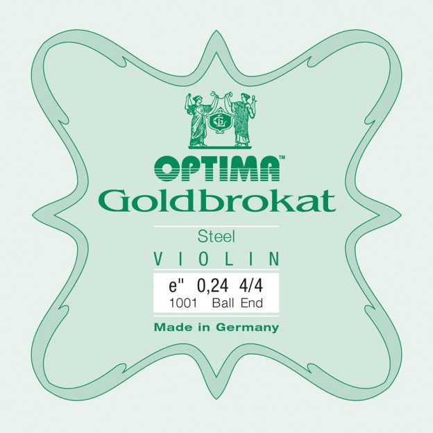 Cuerda violín Optima Goldbrokat 1001 1ª Mi Bola 0.24 Extra-light