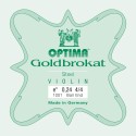Cuerda de violín Optima Goldbrokat 1ª Mi Bola 0.24 Extra-light