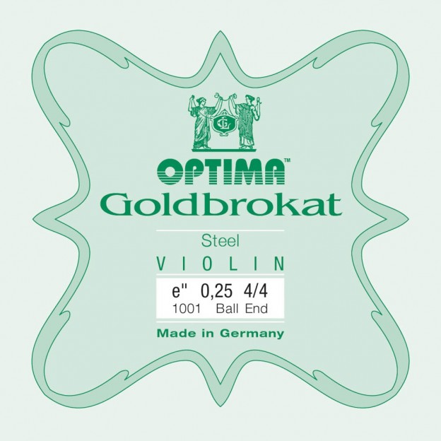 Cuerda violín Optima Goldbrokat 1001 1ª Mi Bola 0.25 Light