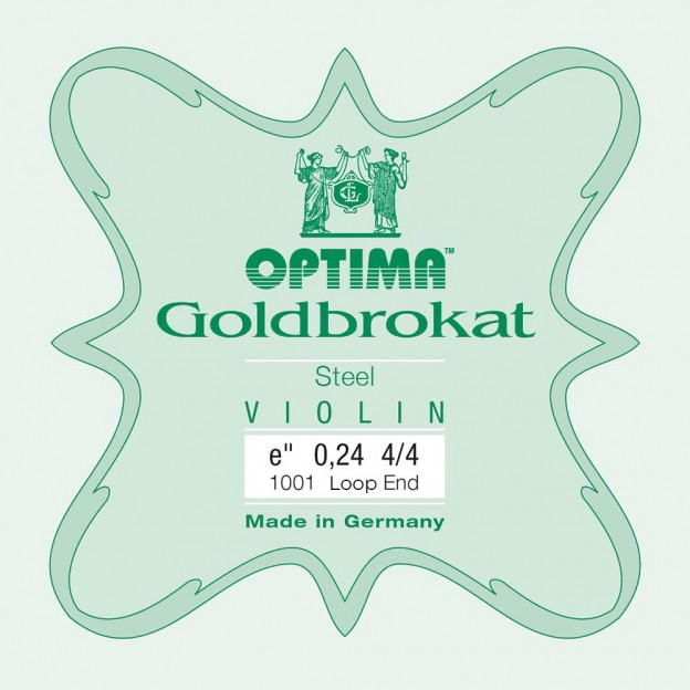 Cuerda violín Optima Goldbrokat 1001 1ª Mi lazo 0.24 Extra-light