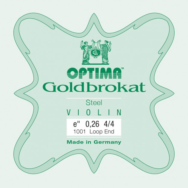 Cuerda violín Optima Goldbrokat 1001 1ª Mi lazo 0.26 Medium