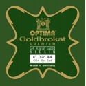 Optima Goldbrokat Premium 24K Gold violin E string, Ball 0.27 Hard