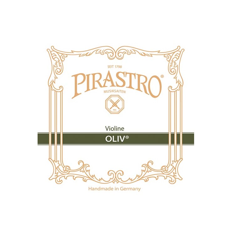 Corde de violon Pirastro Oliv 3e Ré 14 boyau-argent Medium