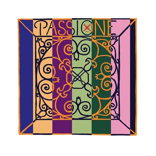 Corde de violon Pirastro Passione 4e Sol 16 1/2 boyau/argent Medium