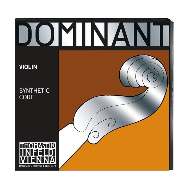 Cuerda violín Thomastik Dominant 130 1ª Mi Bola acero-aluminio Medium