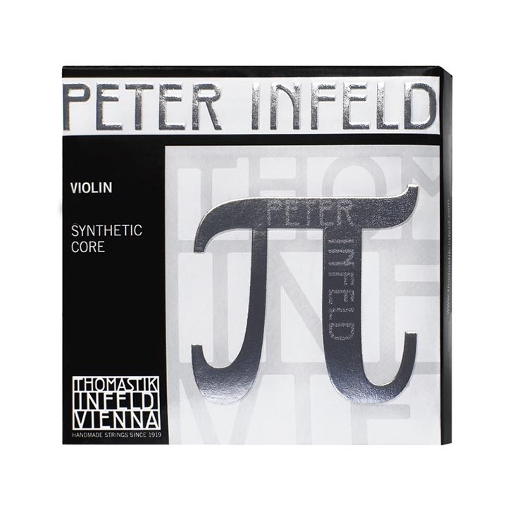 Cuerda violín Thomastik Peter Infeld PI01PT 1ª Mi Bola-lazo platino Medium