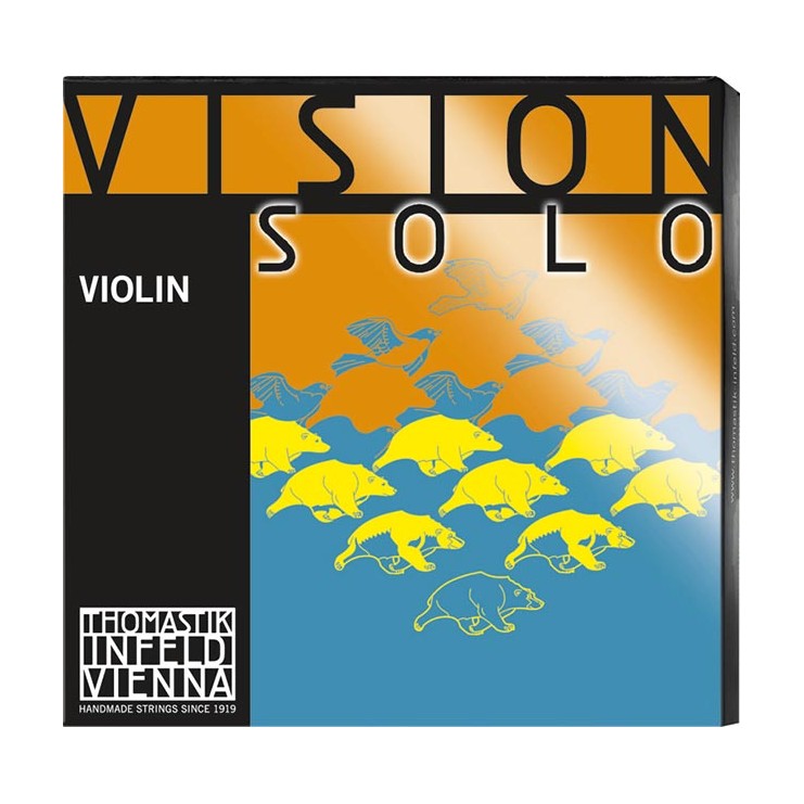Cuerda violín Thomastik Vision Solo VIS03A 3ª Re plata Medium