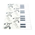 Dossier teclado piano, partitura y notas