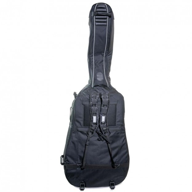 Funda contrabajo Rapsody ABRB con ruedas