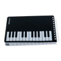 Libreta con espirales teclado
