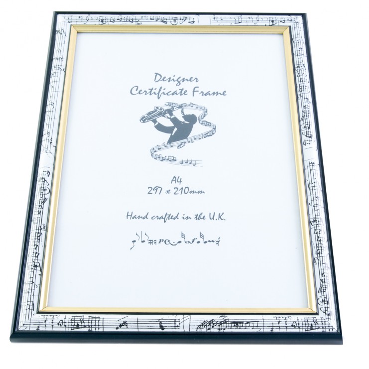 Manuscript photo frame