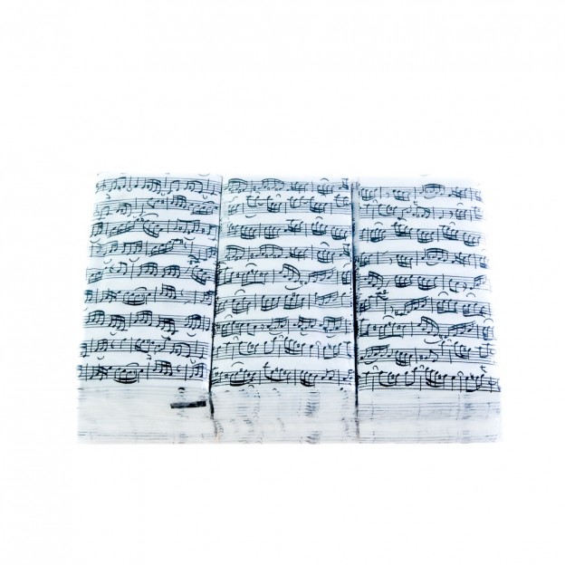 Pa&ntilde;uelos partitura x 6 unidades