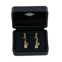 Pendientes saxo dorado
