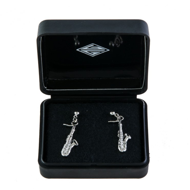 Saxo silver earrings