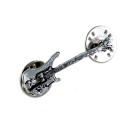 Pin bajo plateado