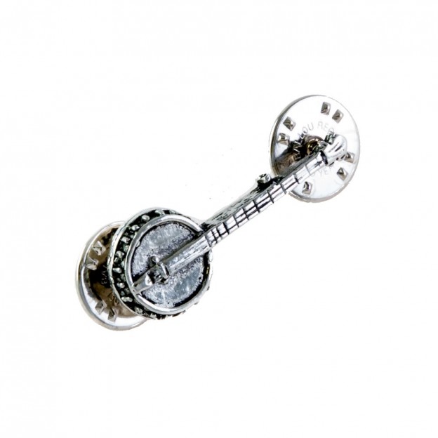 Banjo silver pin