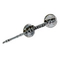 Flute silver pin