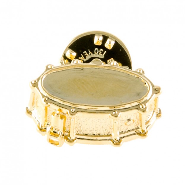 Pin tambor dorado
