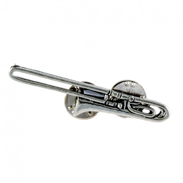 Trombone silver pin