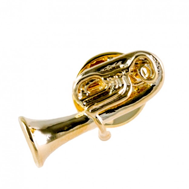 Tuba gold pin