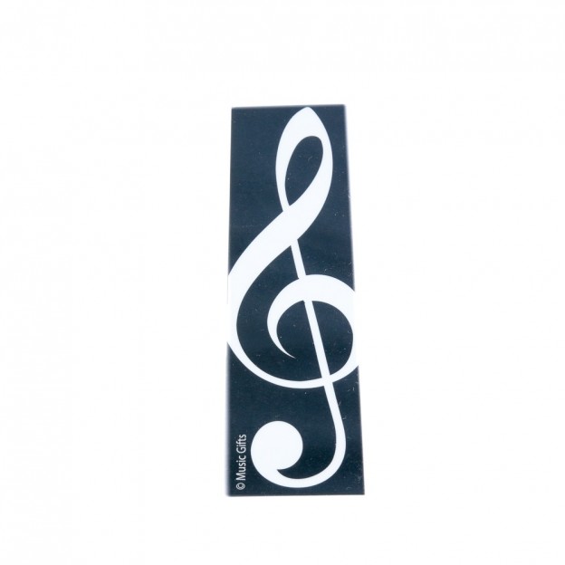 Treble clef bookmark