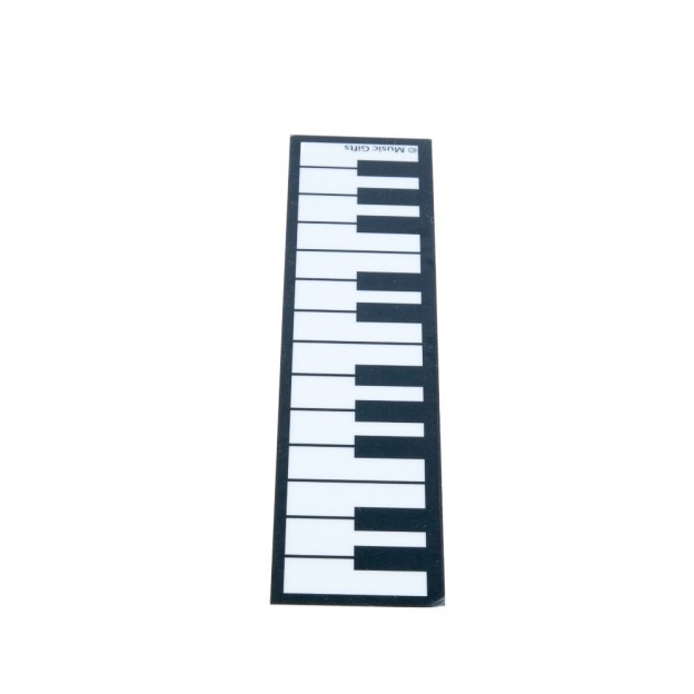 Piano keyboard bookmark