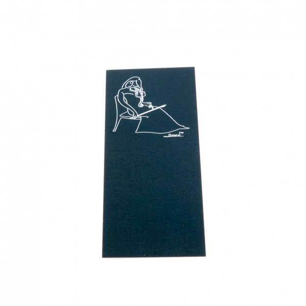 Woman violinist bookmark