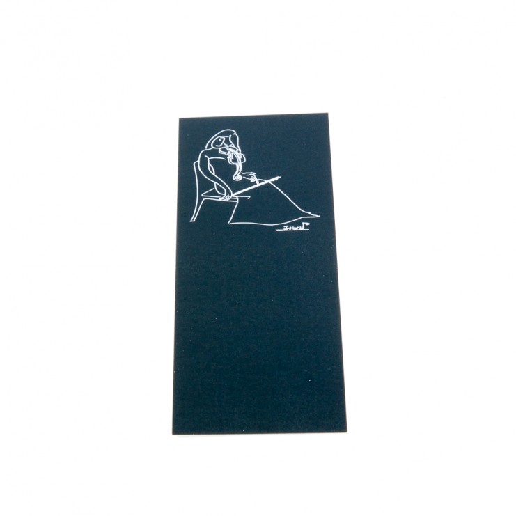 Woman violinist bookmark