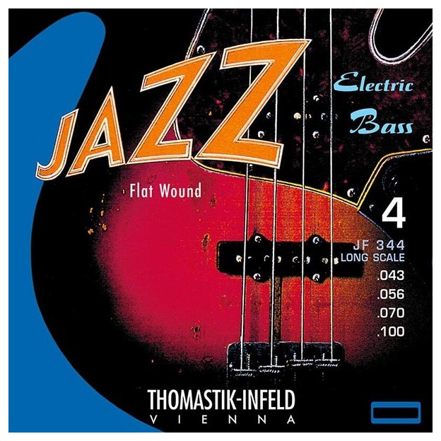Set de cuerdas bajo Thomastik Jazz Electric Bass JF344 Long Scale 34