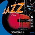 Set de cuerdas bajo Thomastik Jazz Electric Bass JF344 Long Scale 34"