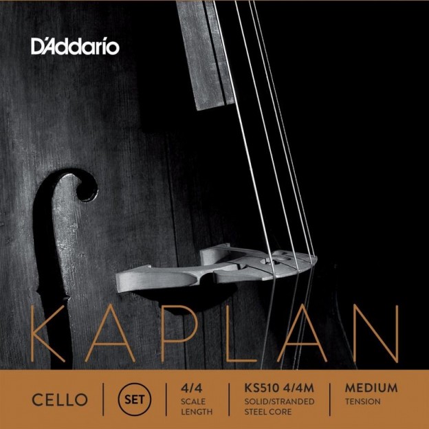 Set de cuerdas cello D'Addario Kaplan Solutions KS510 Medium