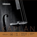 Jeu de cordes de violoncelle D'Addario Kaplan Solutions Medium