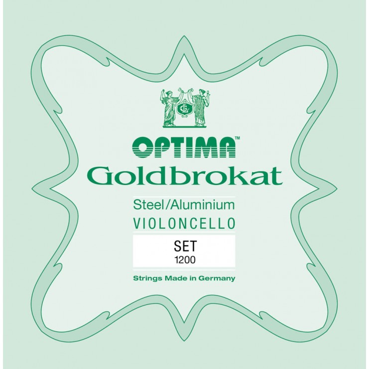 Jeu de cordes de violoncelle Optima Goldbrokat Medium