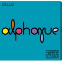 Set de cuerdas cello Thomastik Alphayue AL400 Medium
