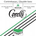 Jeu de cordes de contrebasse Corelli orchestre nickel Medium