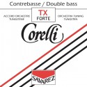 Jeu de cordes de contrebasse Corelli orchestre tungstène Forte