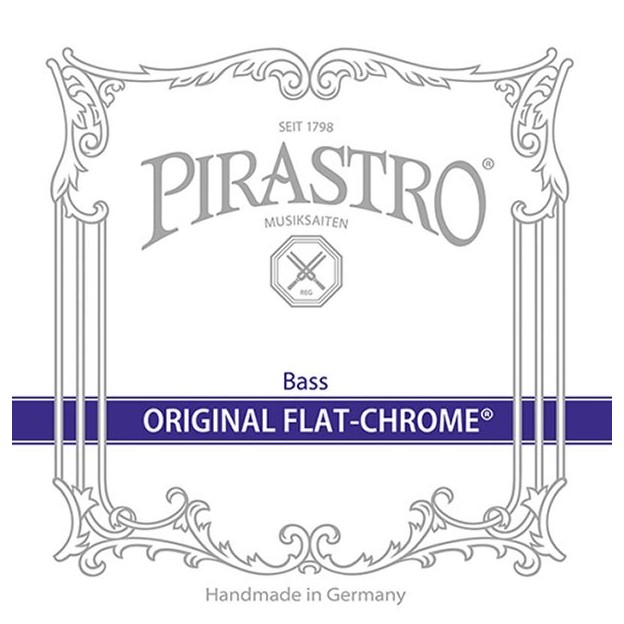 Set de cuerdas contrabajo Pirastro Original Flat-Chrome Soloist 347000 Medium