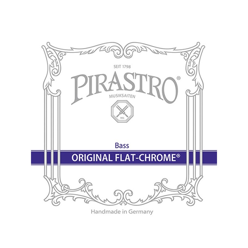 Cuerdas - Set de cuerdas contrabajo Pirastro Original Flat-Chrome Soloist 347000