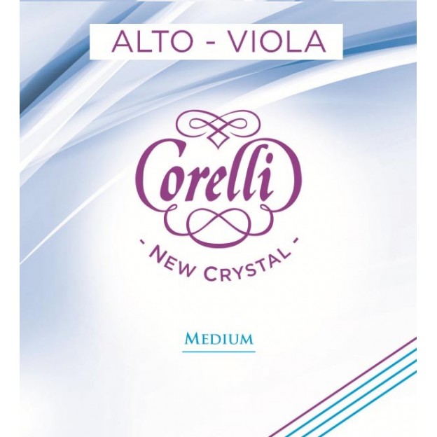 Jeu de cordes pour alto Corelli Crystal Medium 13-14" en tube