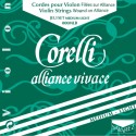 Set de cuerdas violín Corelli Alliance Vivace 800MLB Medium-Light